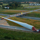Illustration for article titled The world's largest wind turbine blade on the road